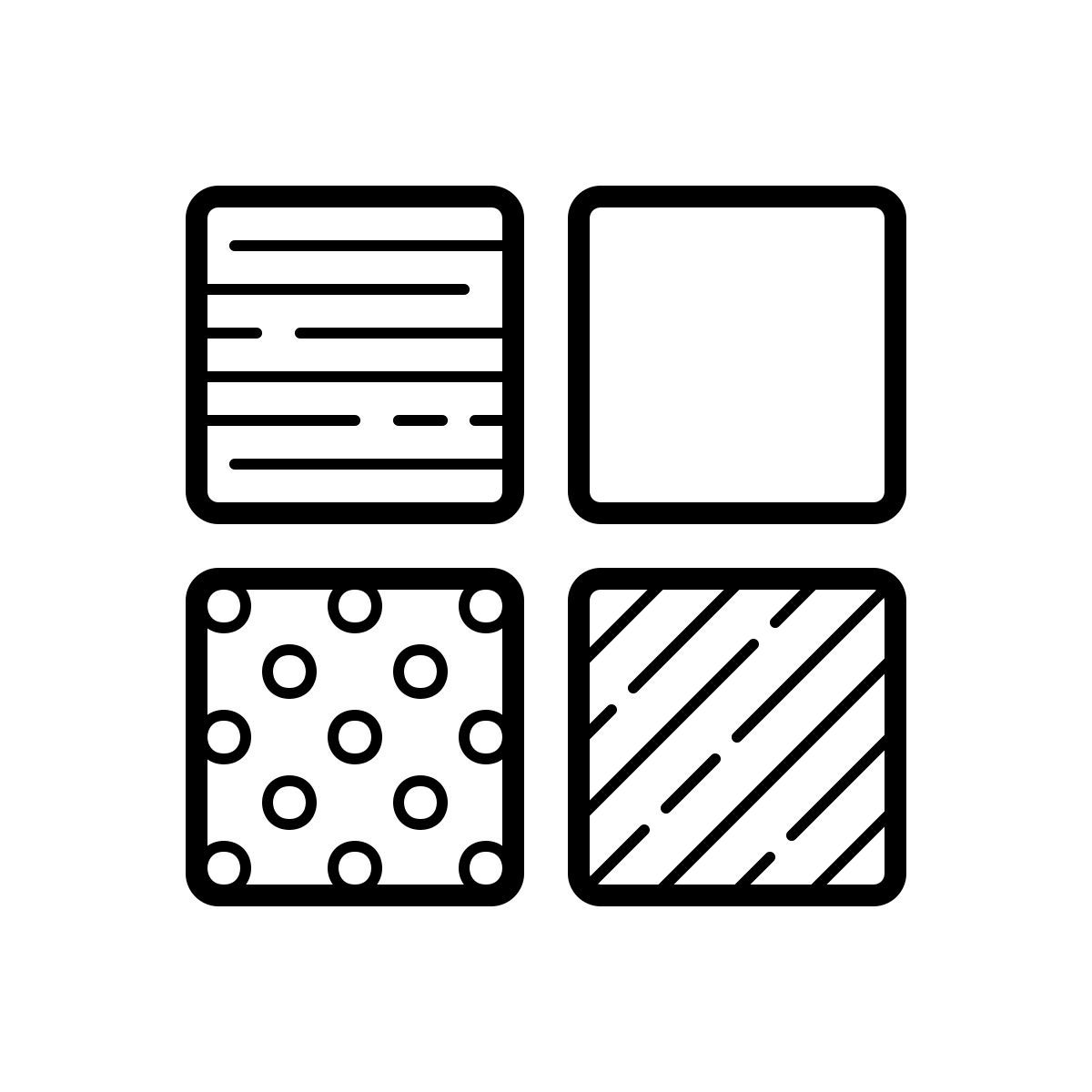 outline hand drawn style 분류 icon