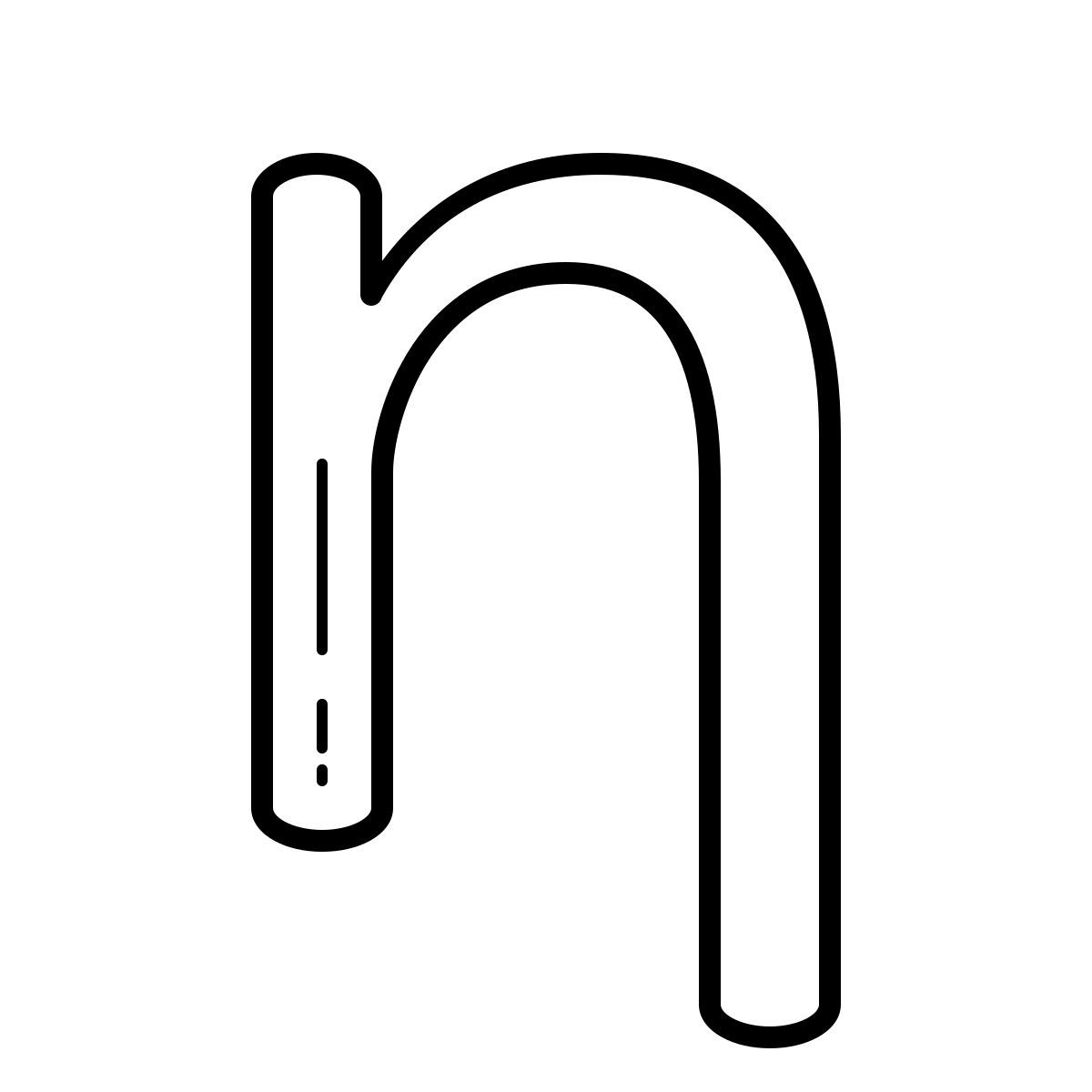 outline hand drawn style 和 icon