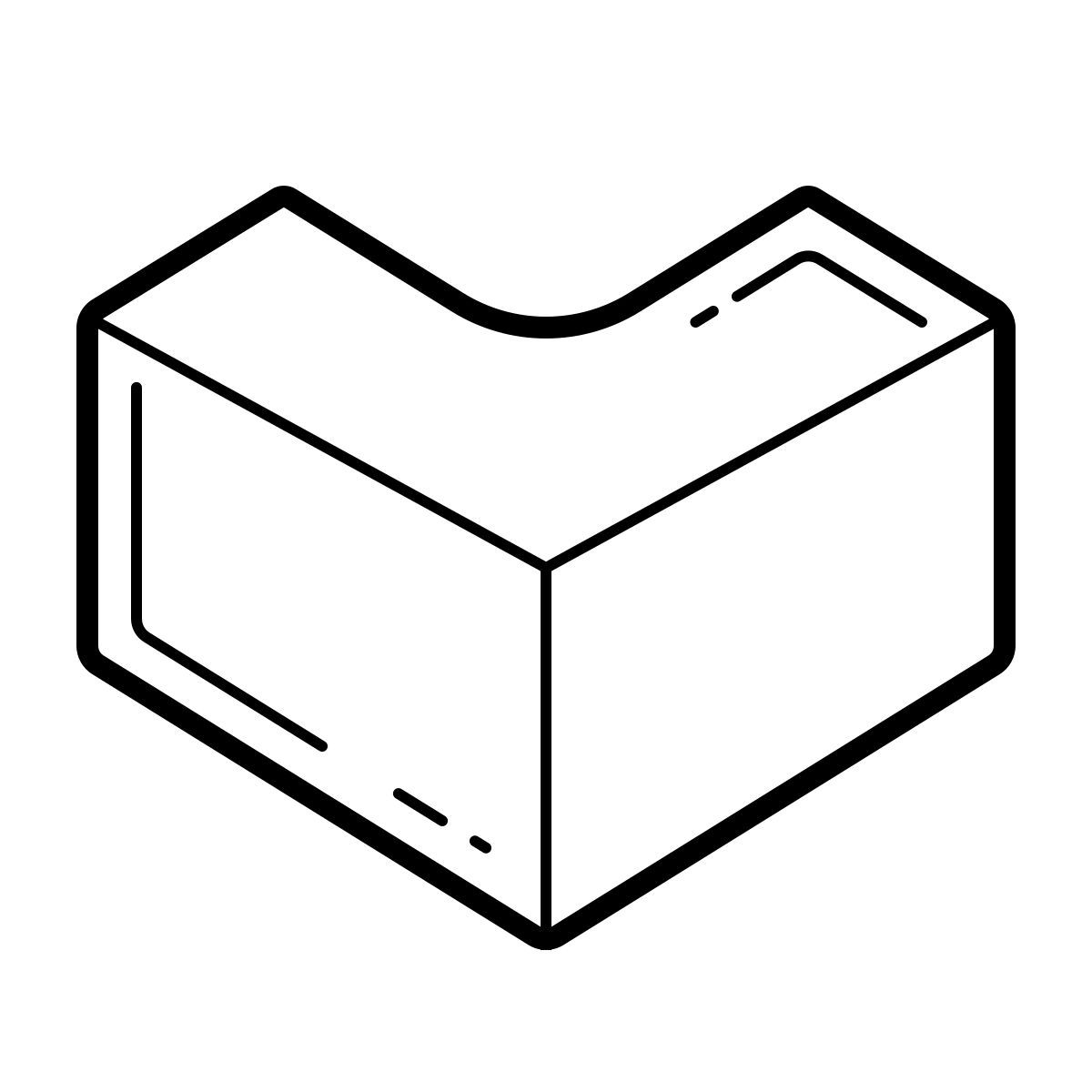 outline hand drawn style lazada icon