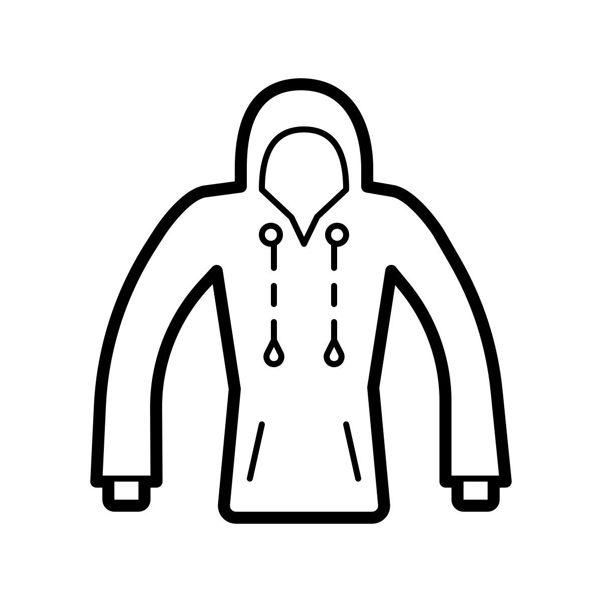 outline hand drawn style mens 까마귀 icon