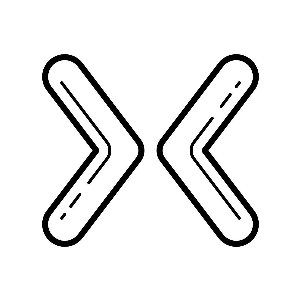 outline hand drawn style logo de mezclador icon