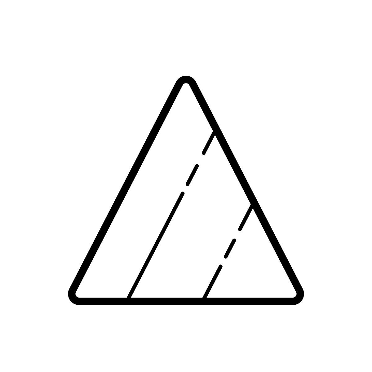 outline hand drawn style 无氯漂白剂需要时 icon