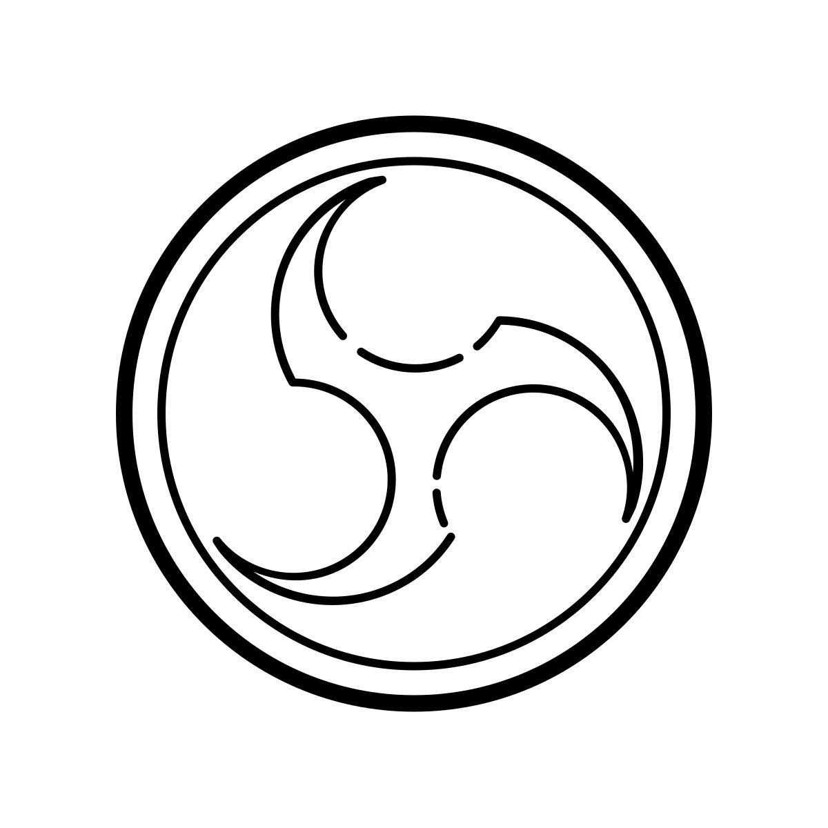 outline hand drawn style estúdio obs icon