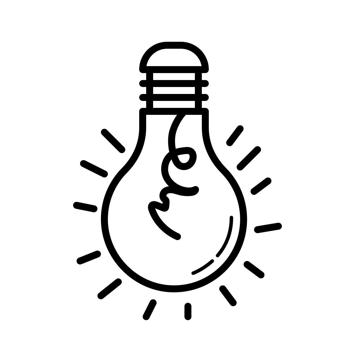 outline hand drawn style omori icon