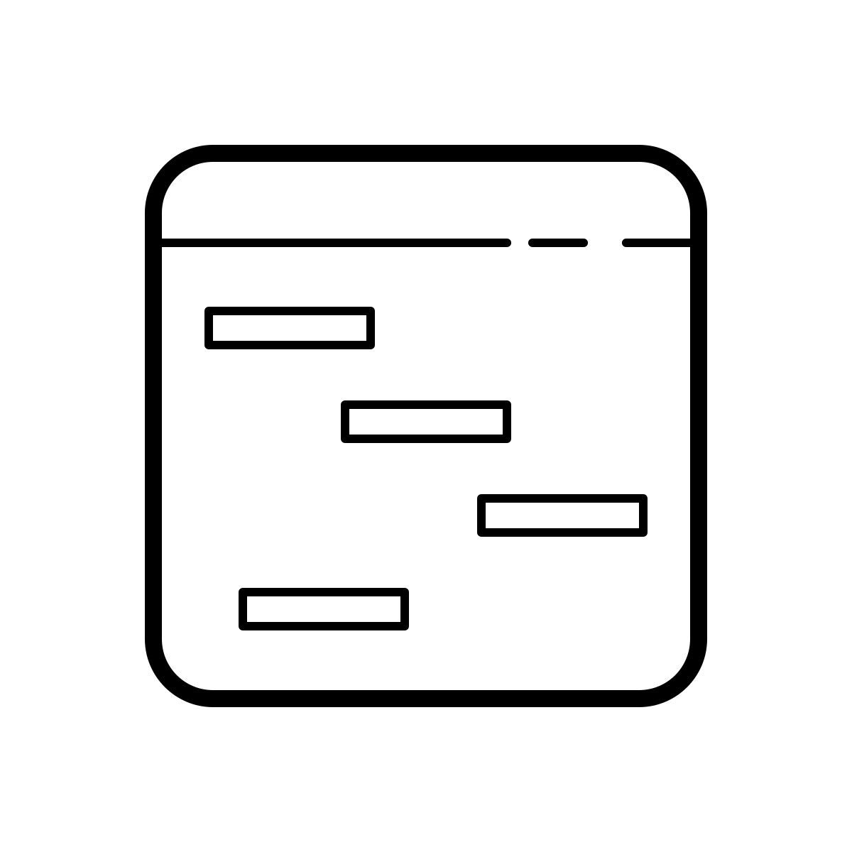 outline hand drawn style schema icon