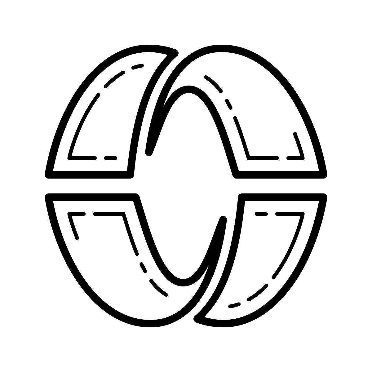 outline hand drawn style paylocity icon