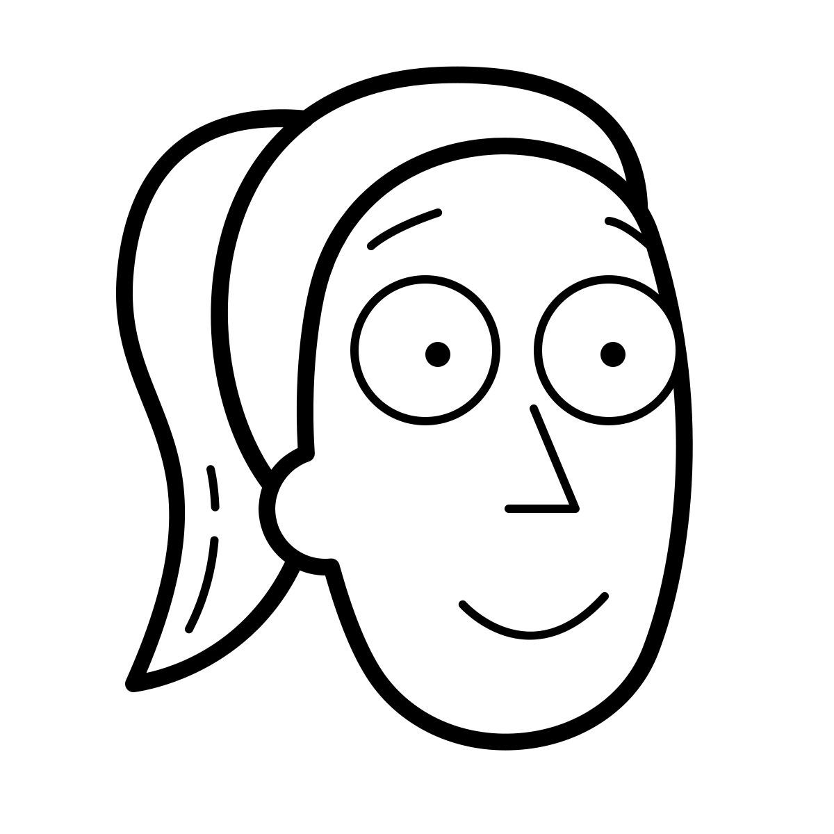 outline hand drawn style verano smith icon