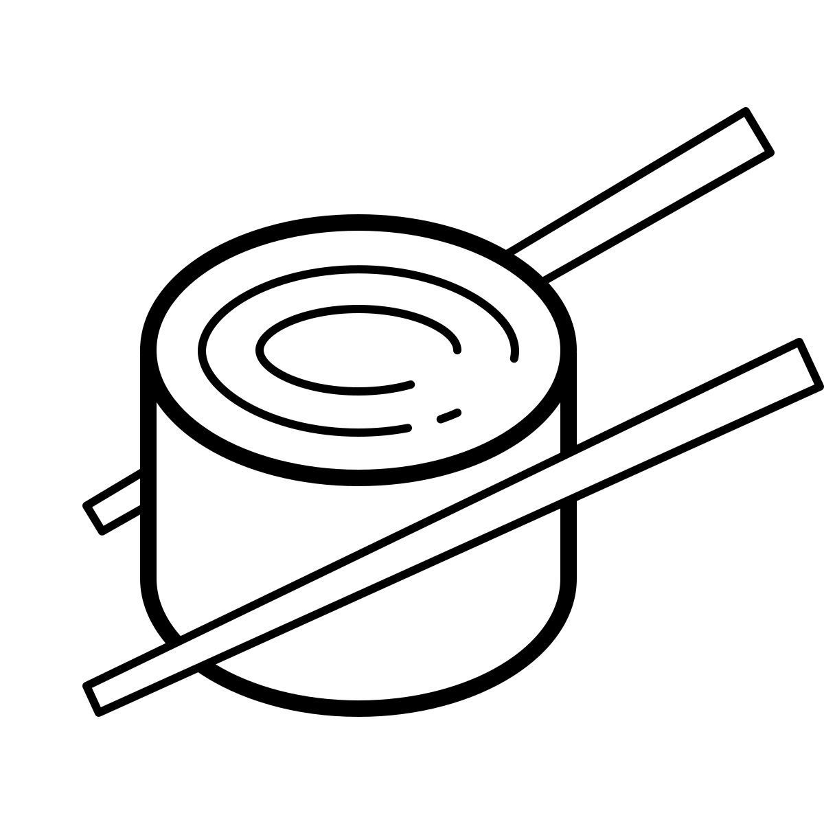 outline hand drawn style 寿司 icon