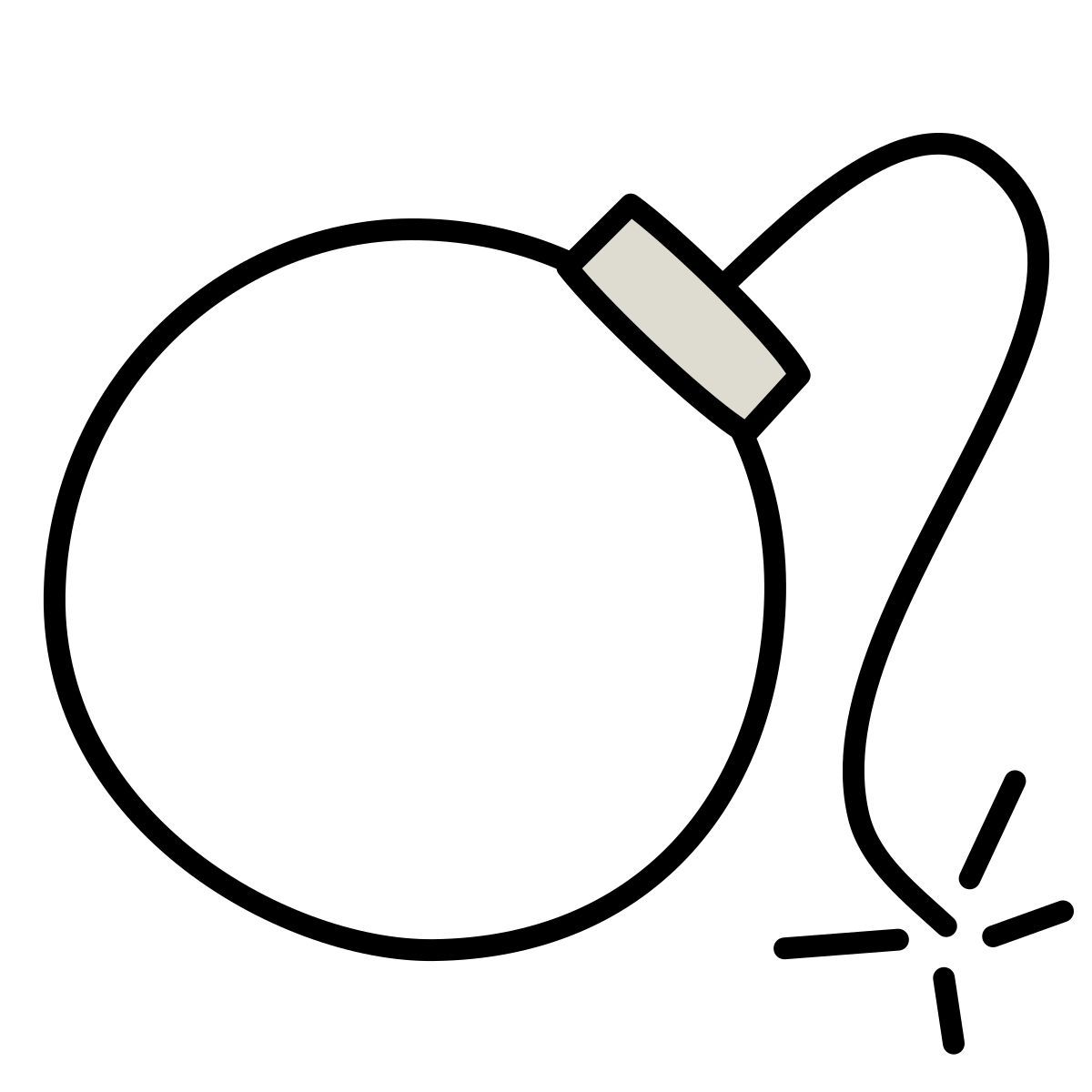 claude hand drawn style invasão aérea icon
