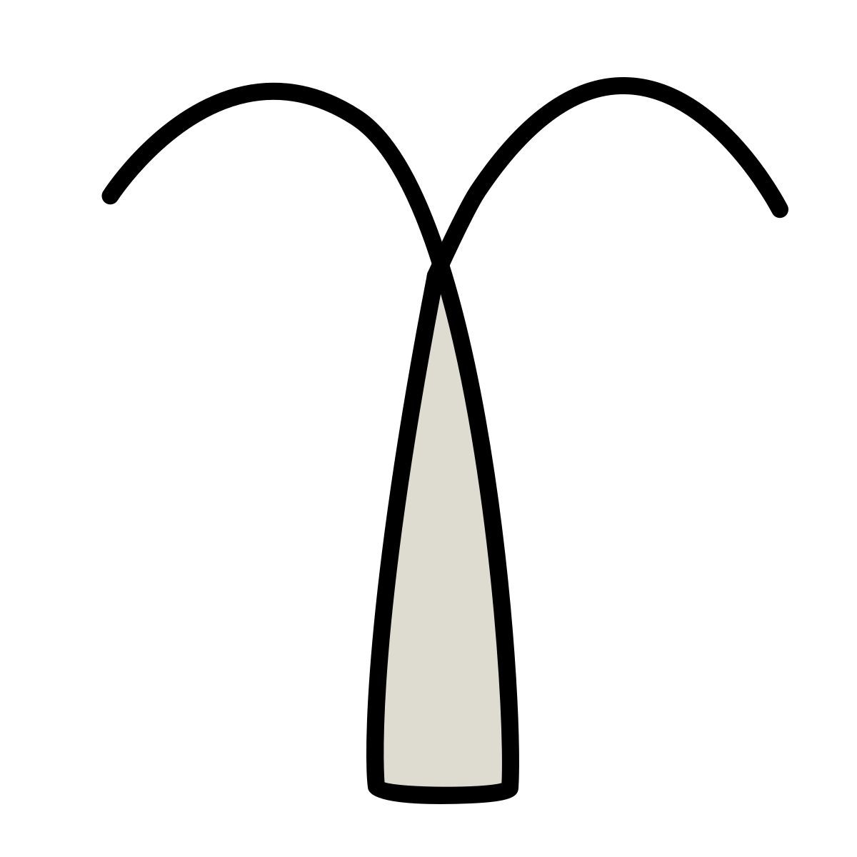 claude hand drawn style bélier icon