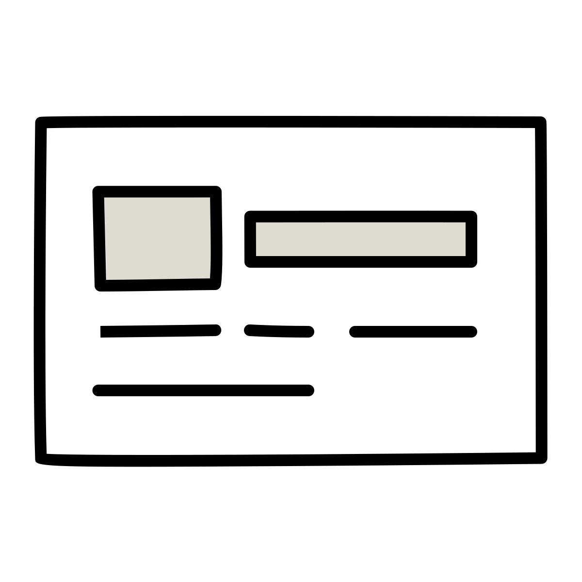claude hand drawn style 銀行カード表面 icon