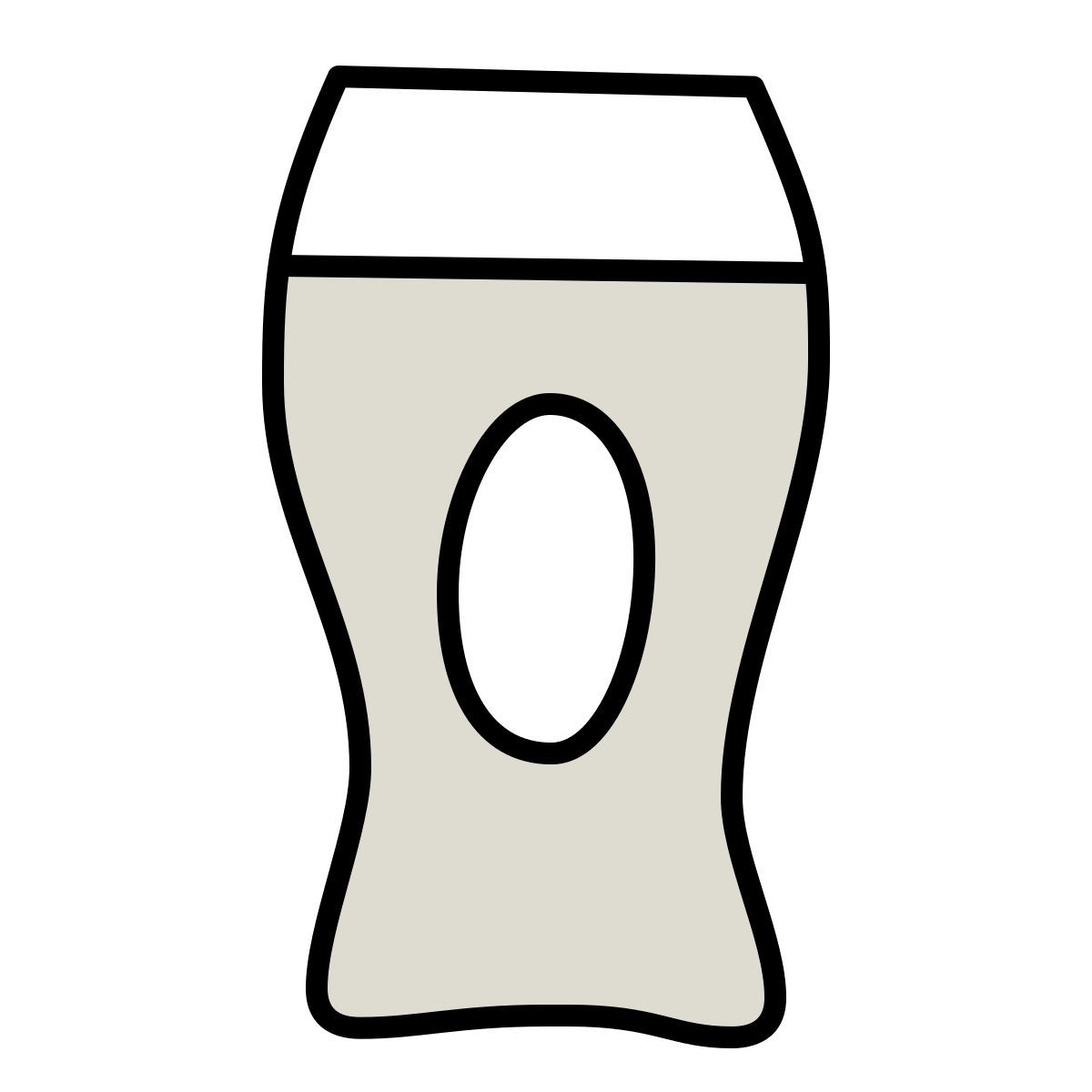 claude hand drawn style brewery icon