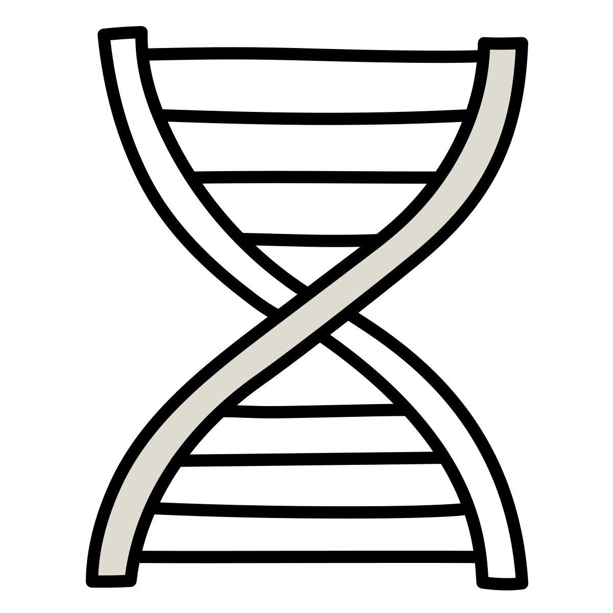 claude hand drawn style biotech icon