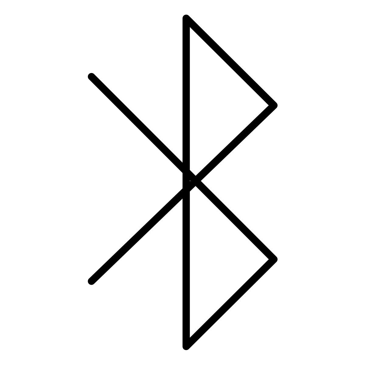 icona bluetooth claude hand drawn stile
