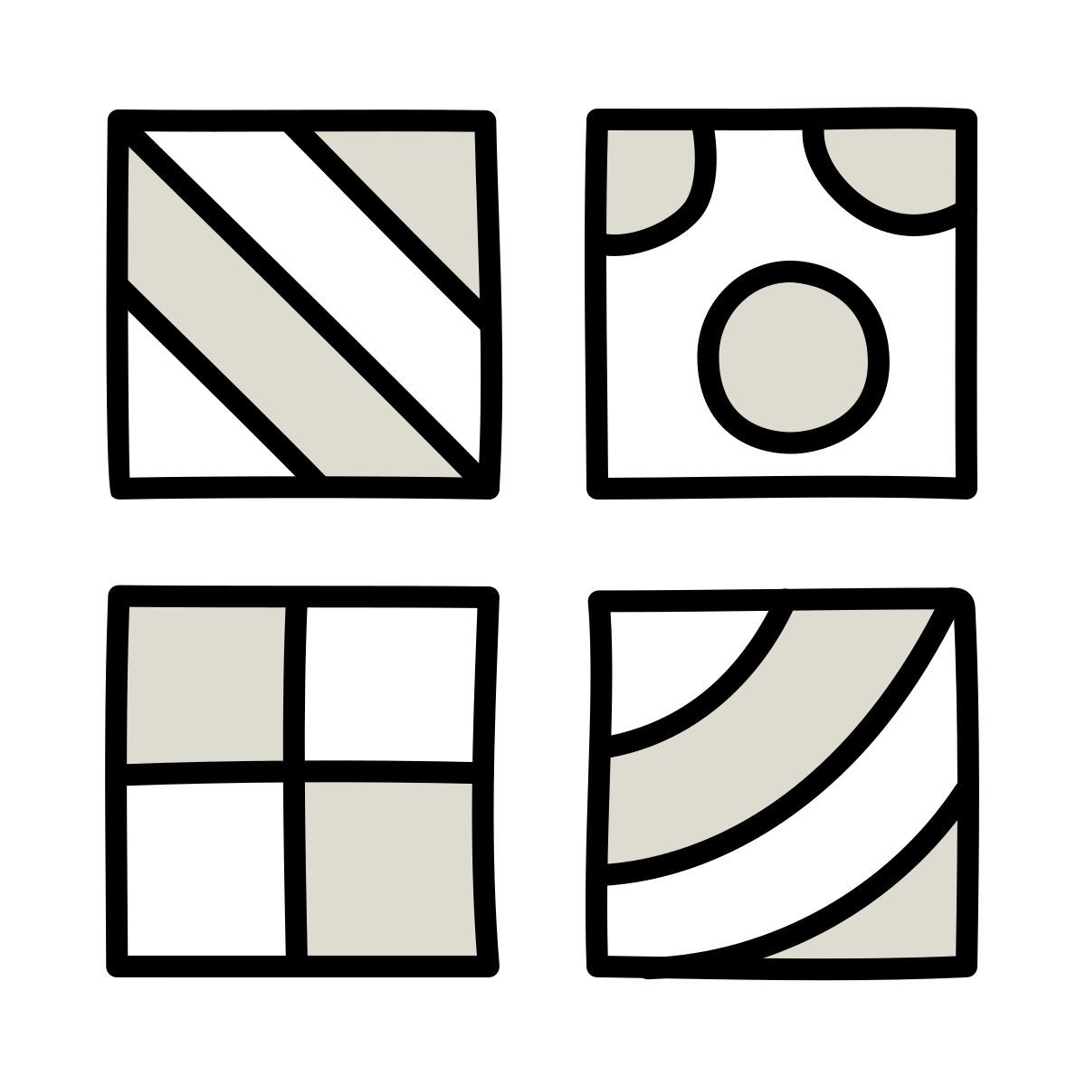 claude hand drawn style 分類 icon