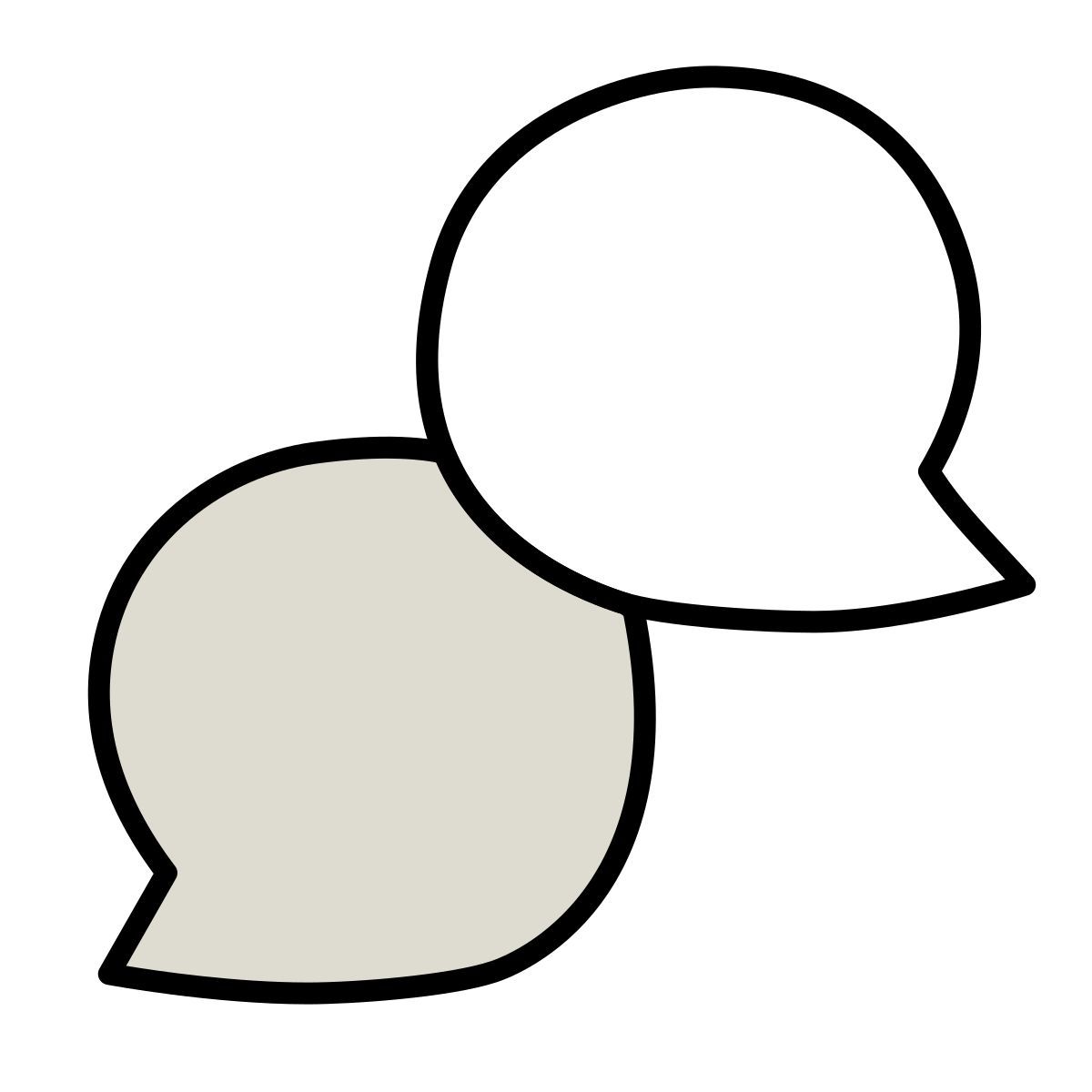 claude hand drawn style bavarder icon