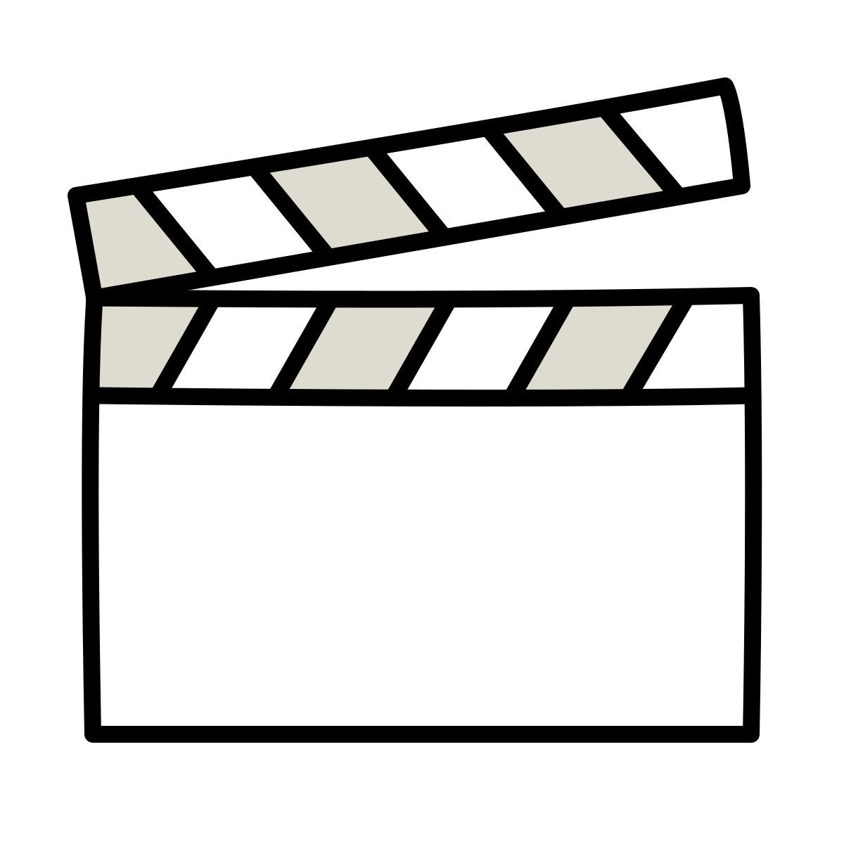 claude hand drawn style clap icon
