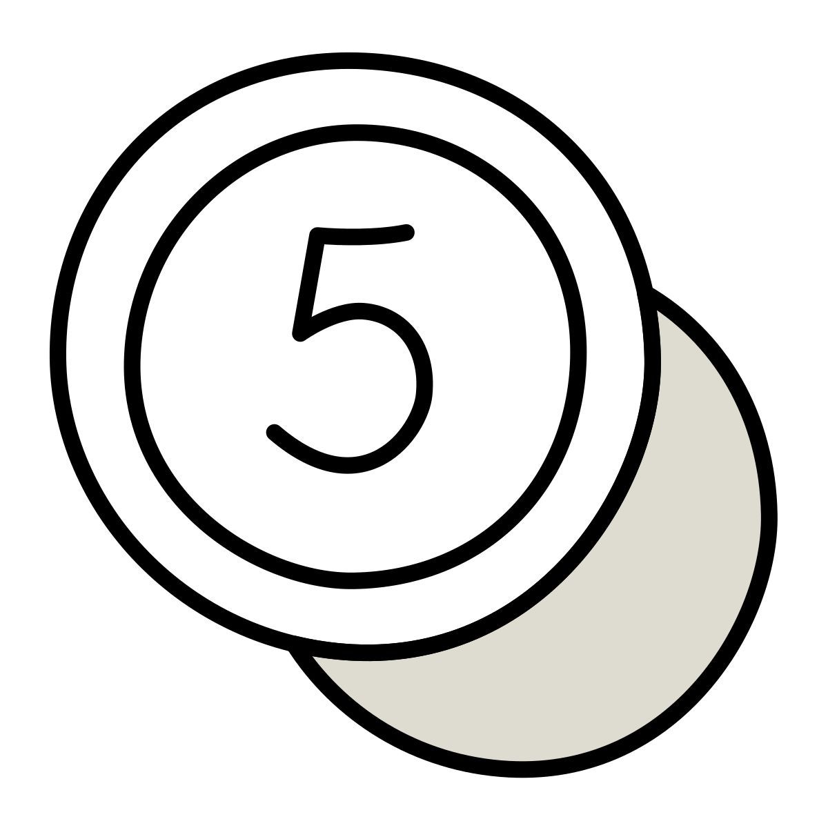 claude hand drawn style moedas icon