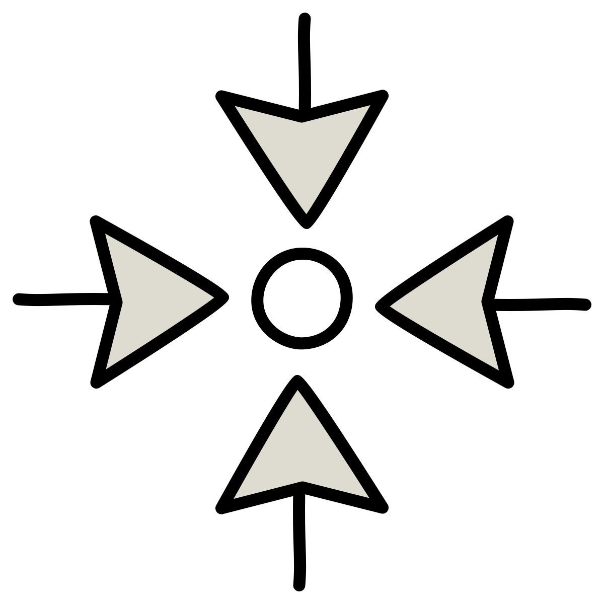 icon coletar claude hand drawn estilo