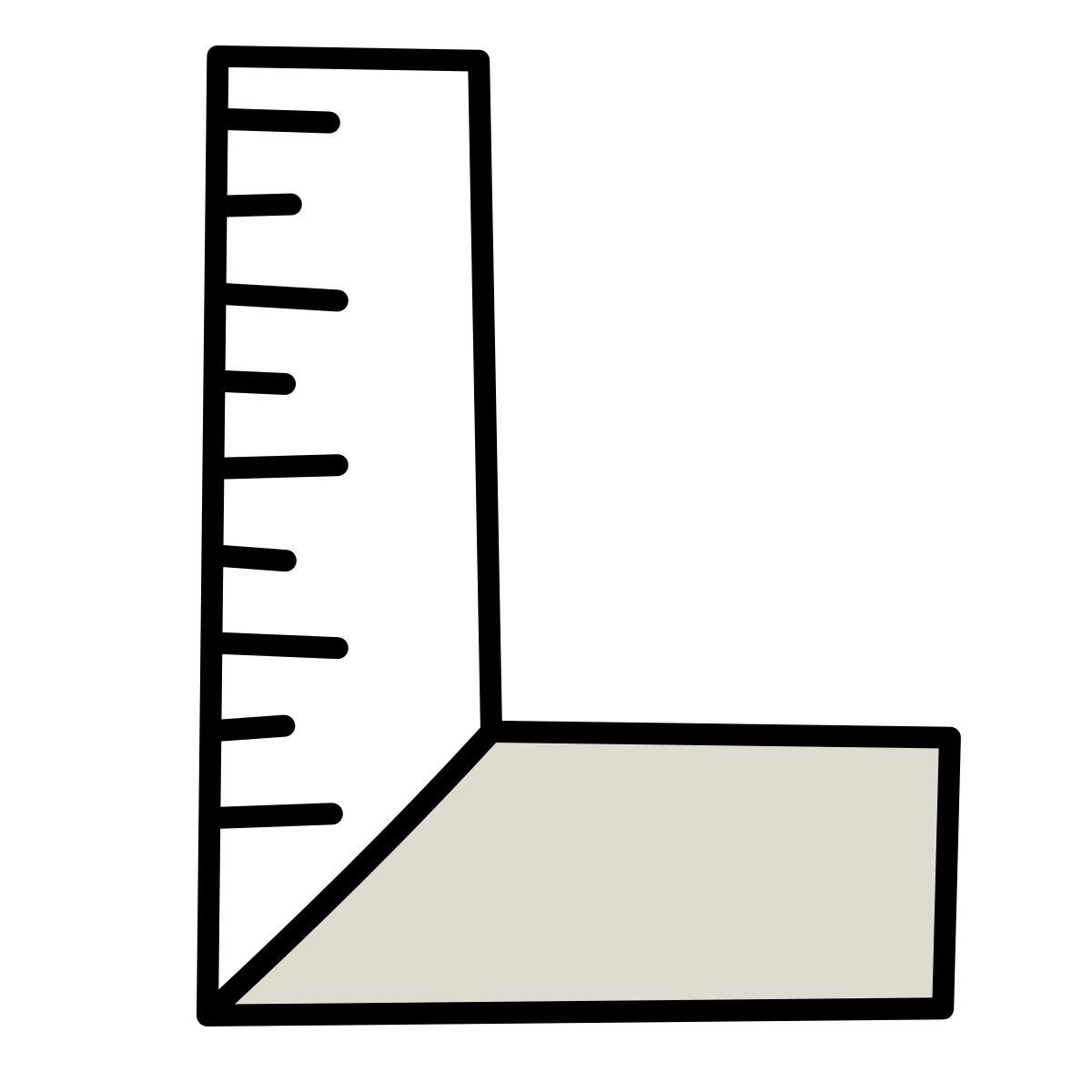 icona construction carpenter ruler claude hand drawn stile