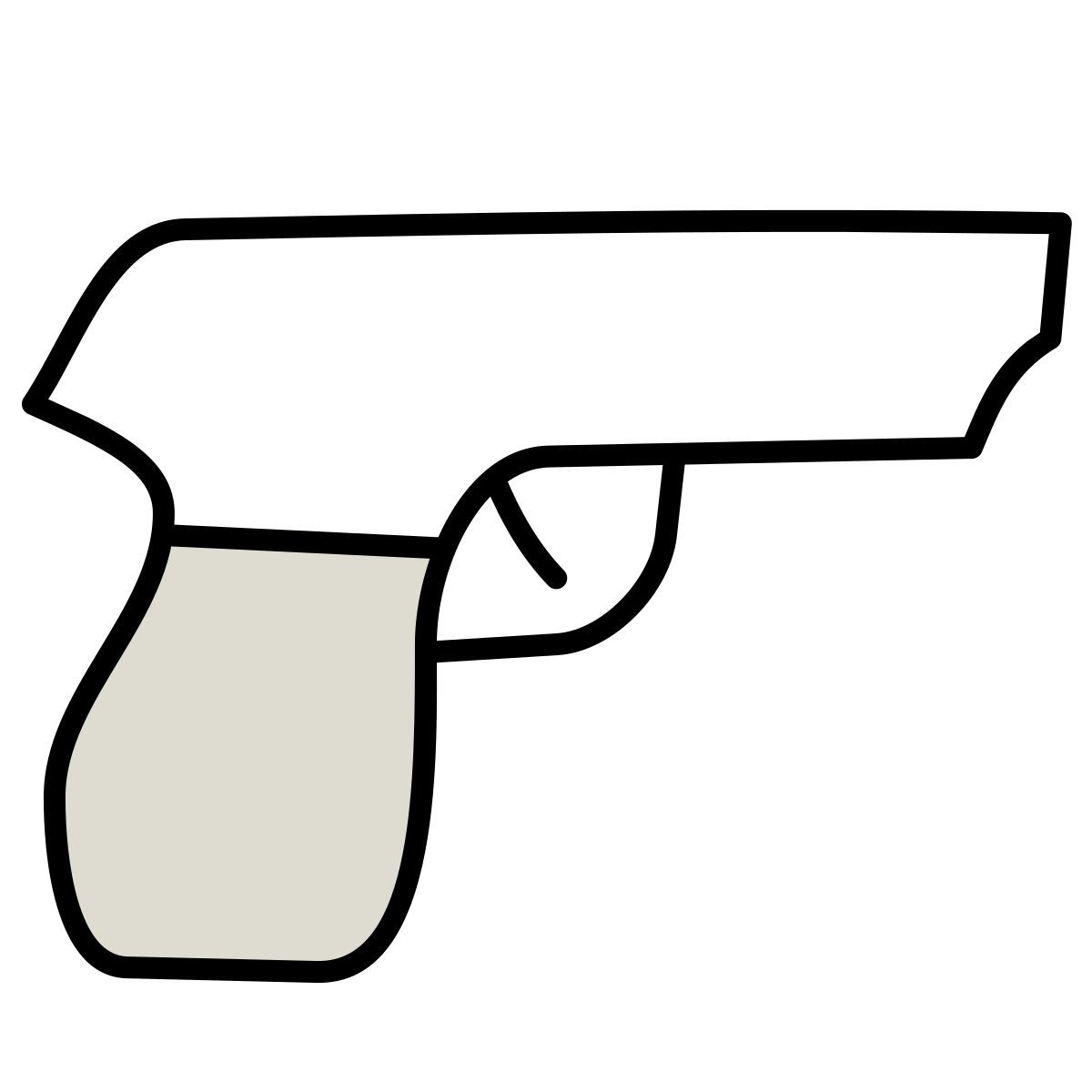 claude hand drawn style 犯罪 icon
