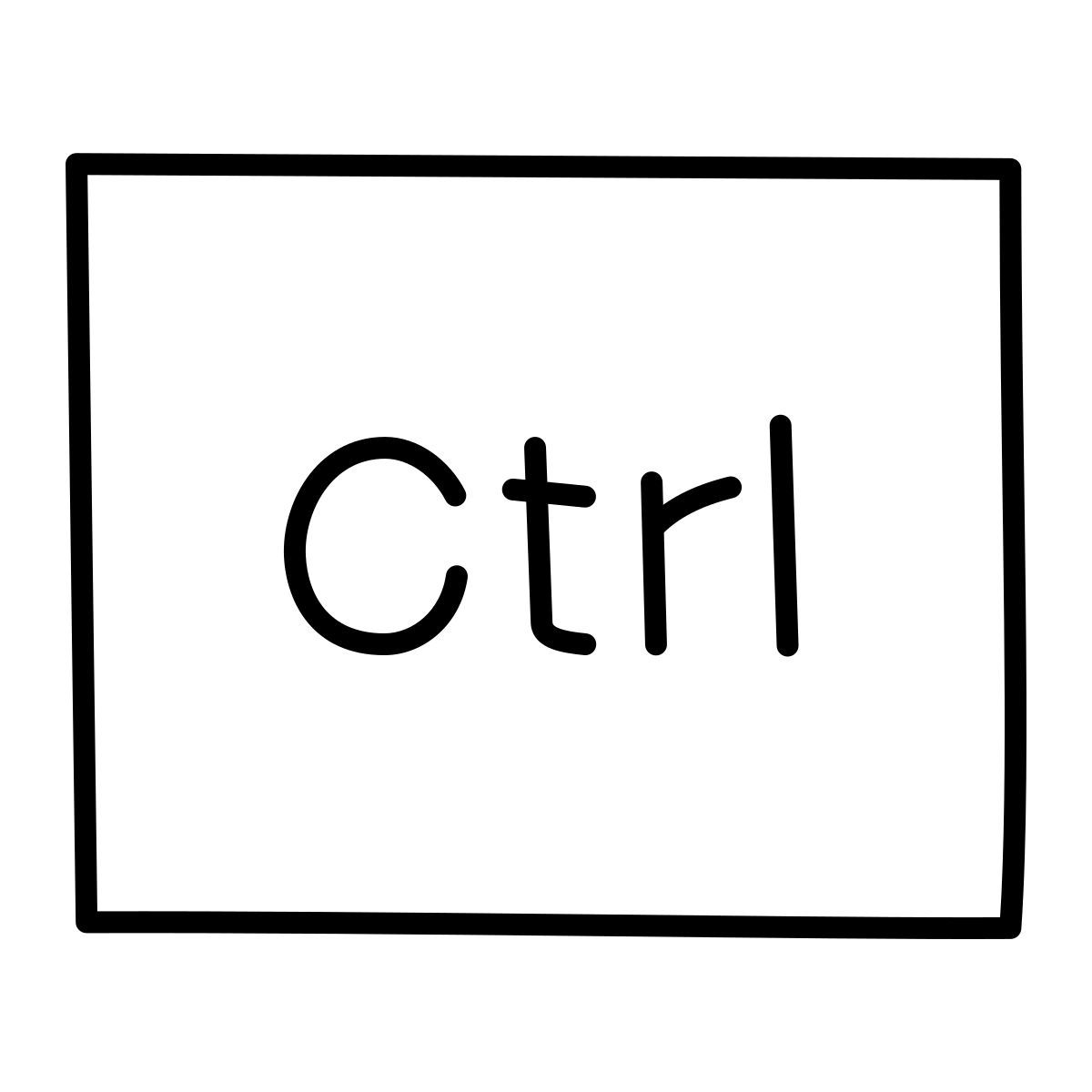 Ctrl 키 icon