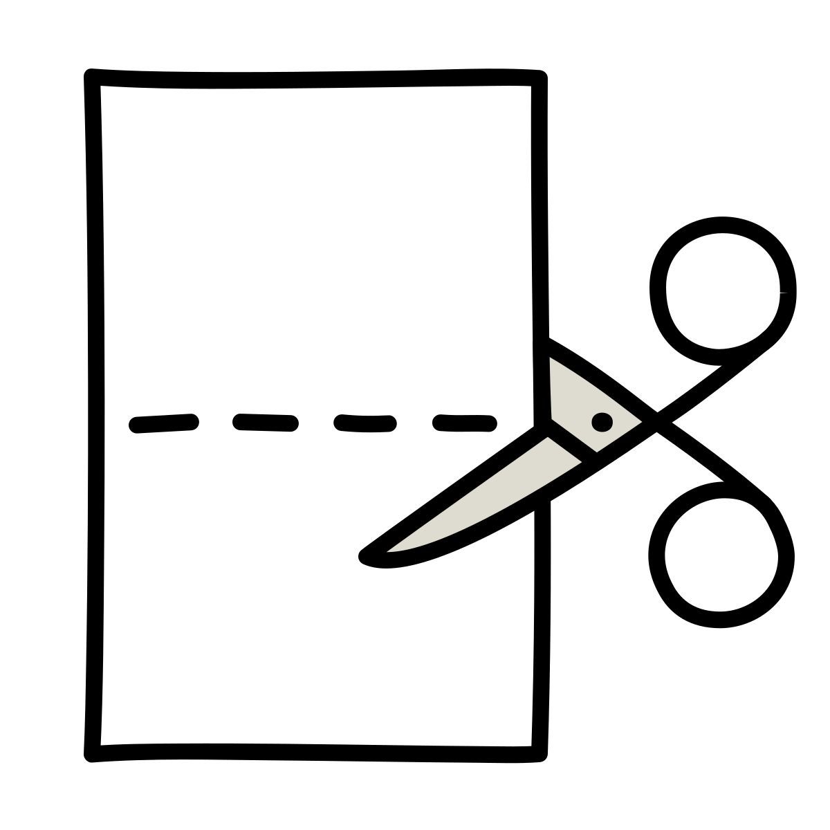 claude hand drawn 风格 切纸 图标