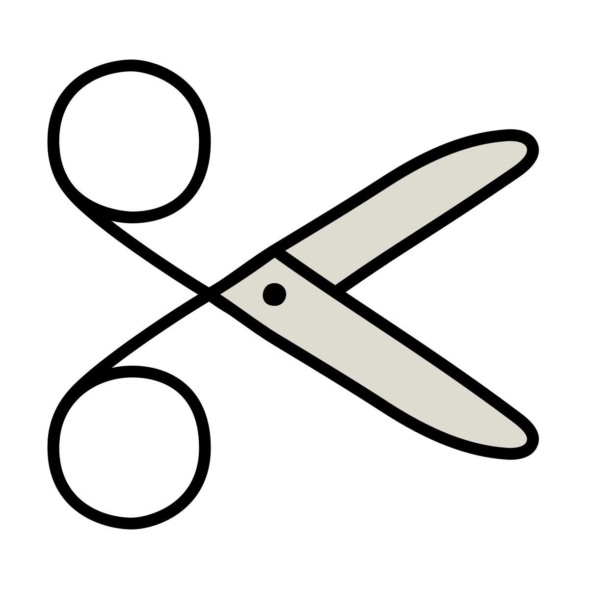 claude hand drawn style couper icon