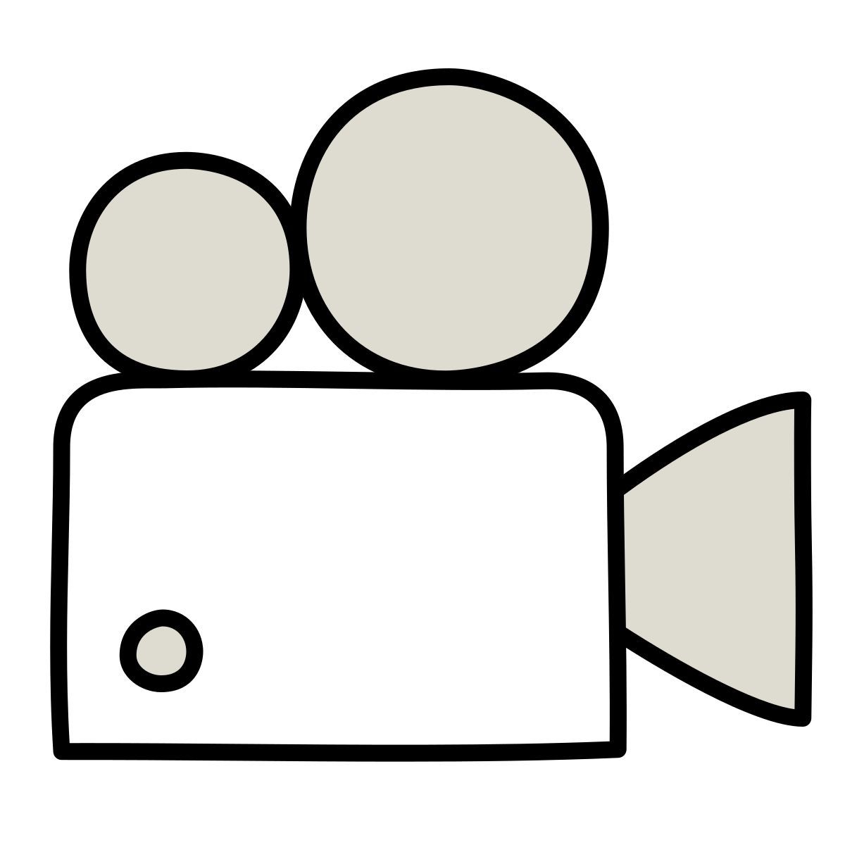claude hand drawn style documentario icon