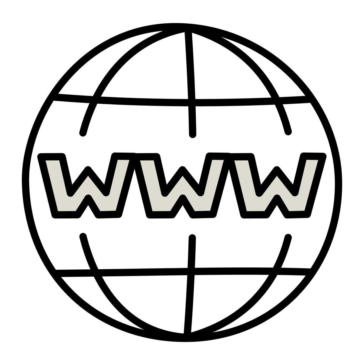 claude hand drawn style website icon
