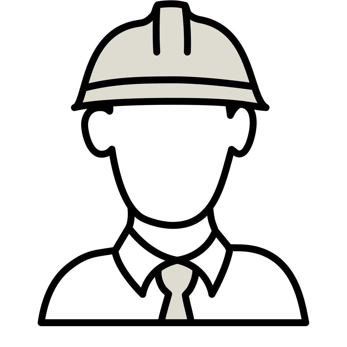 claude hand drawn style engineer icon