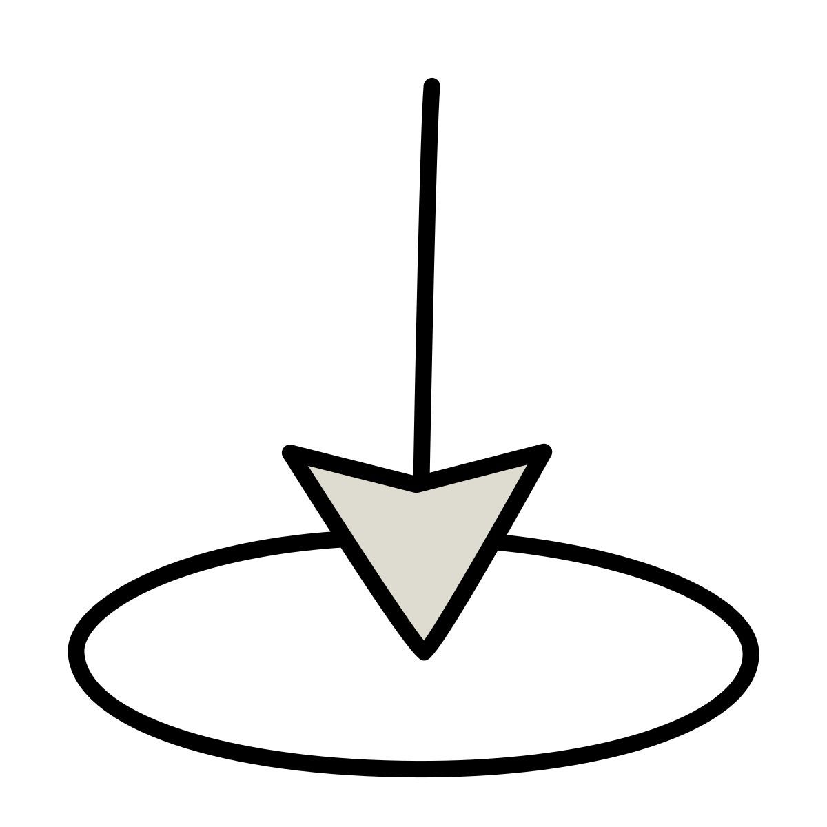 claude hand drawn style entrée du géorepérage icon