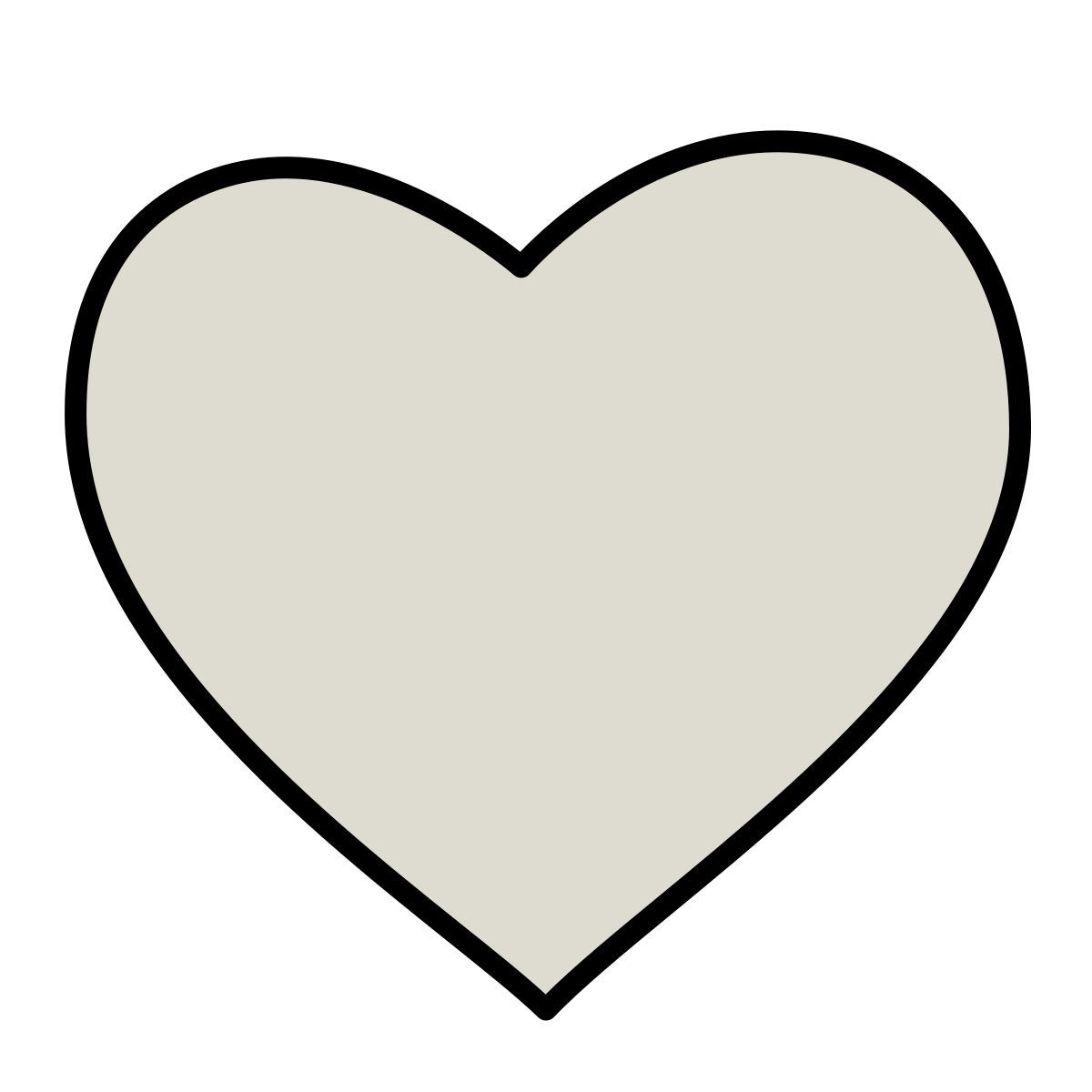 icono me gusta relleno claude hand drawn estilo