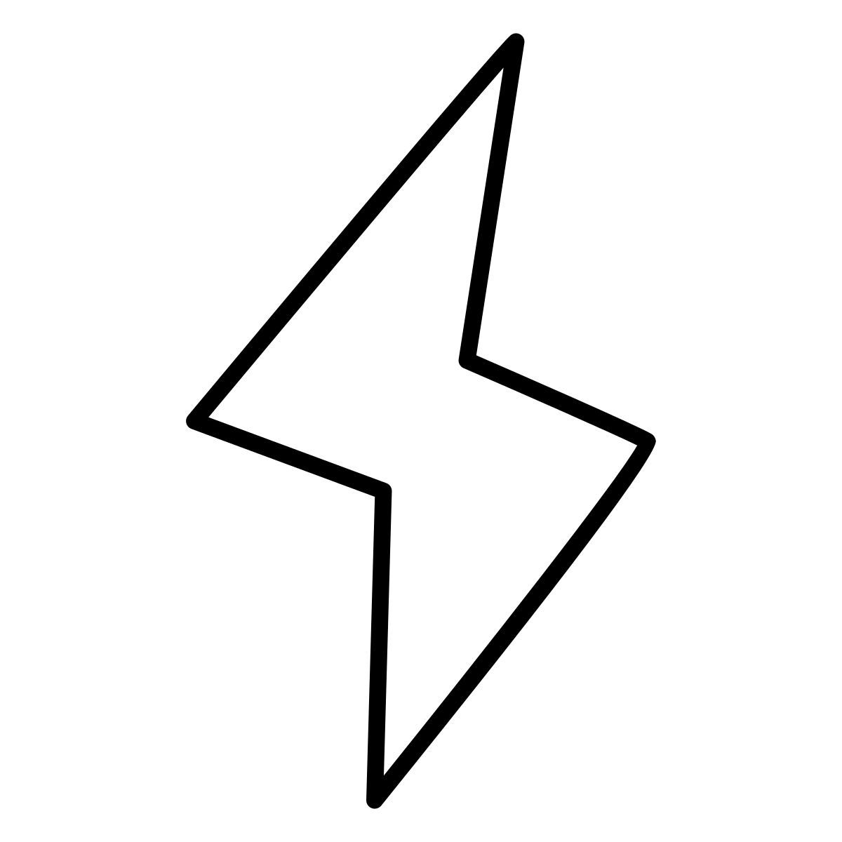claude hand drawn style flash on icon