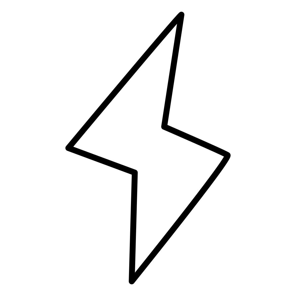 claude hand drawn style flash on icon