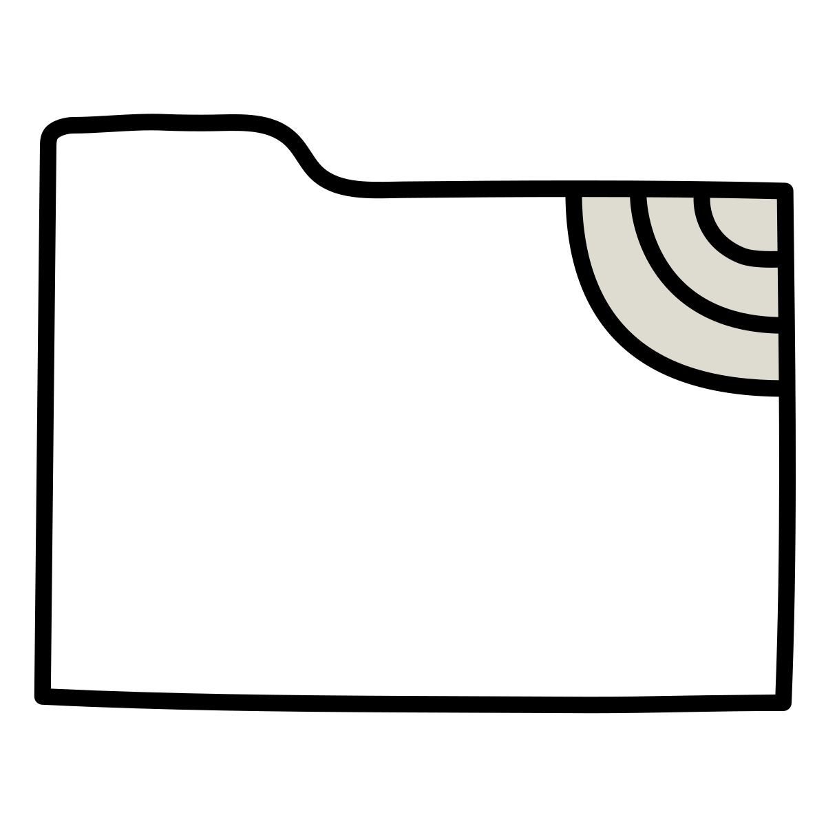 icona ftp claude hand drawn stile