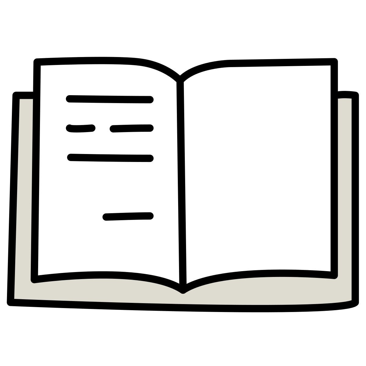 claude hand drawn style libro mastro generale icon