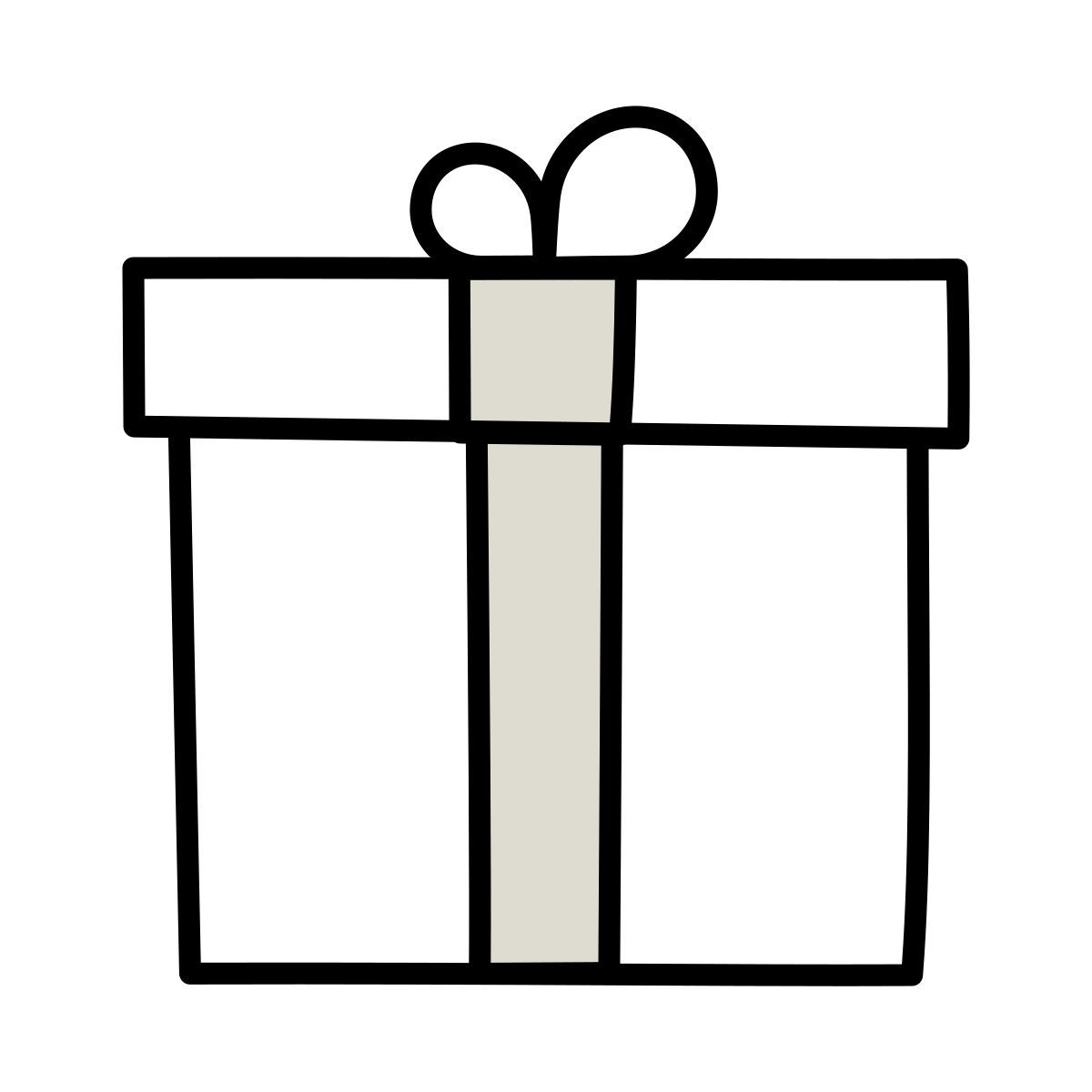 claude hand drawn Stil geschenk Icon