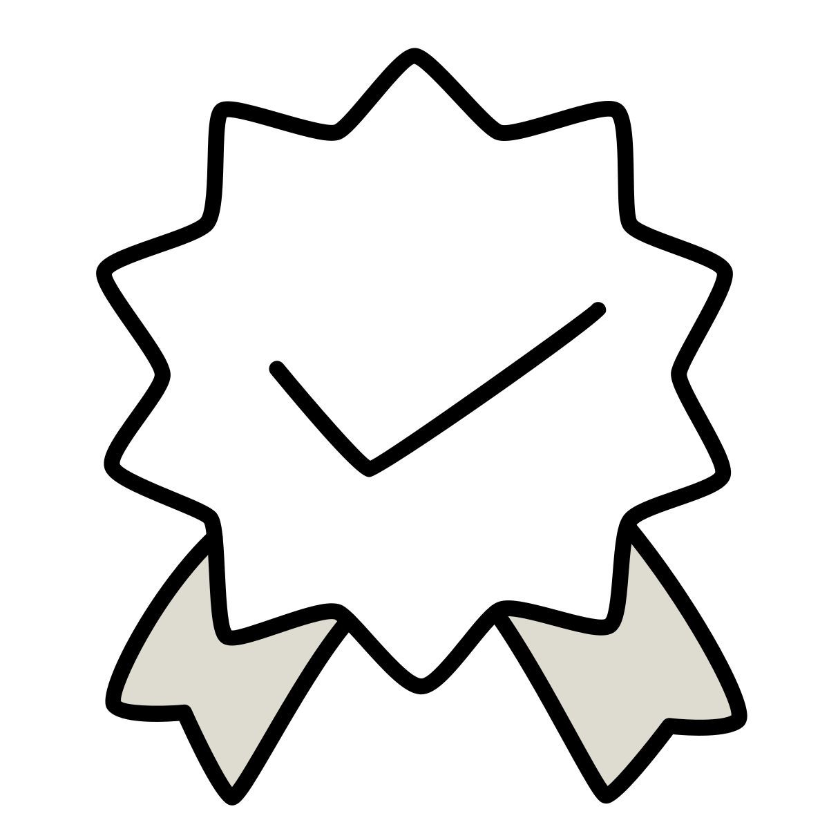 claude hand drawn 风格 保证 图标