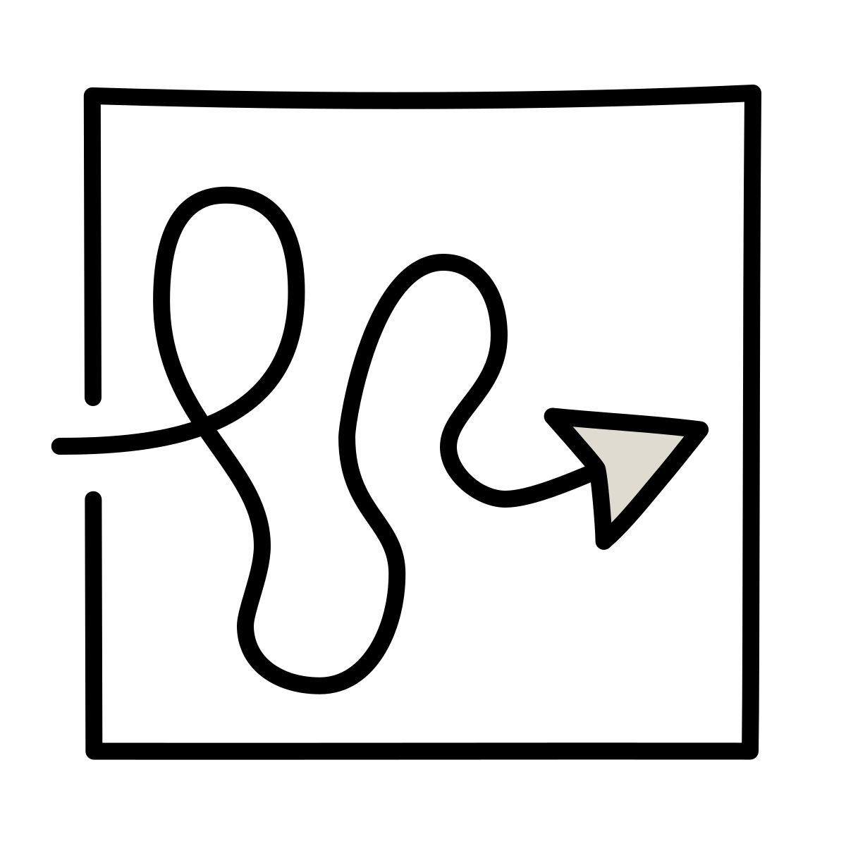 claude hand drawn style 見つけにくい アイコン