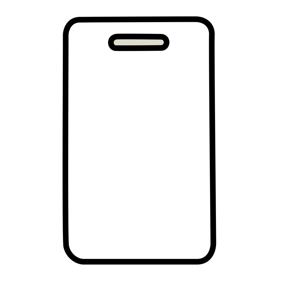 claude hand drawn Stil iphone Icon