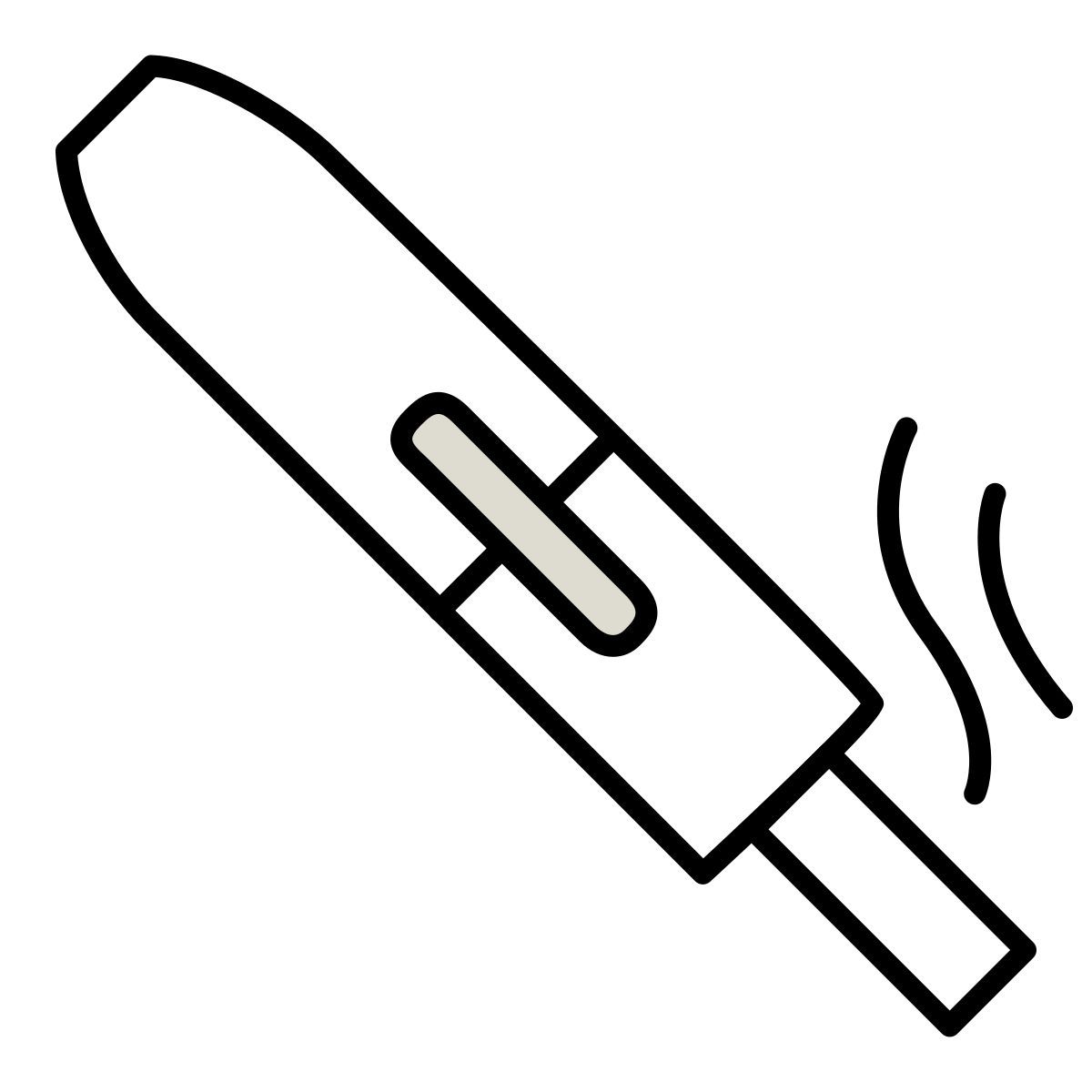 icon iqos claude hand drawn estilo