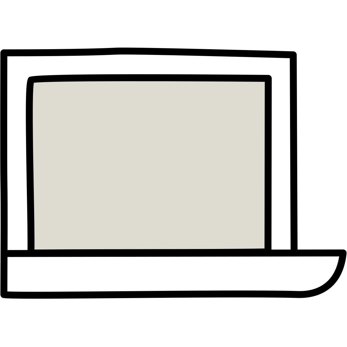 claude hand drawn style notebook icon