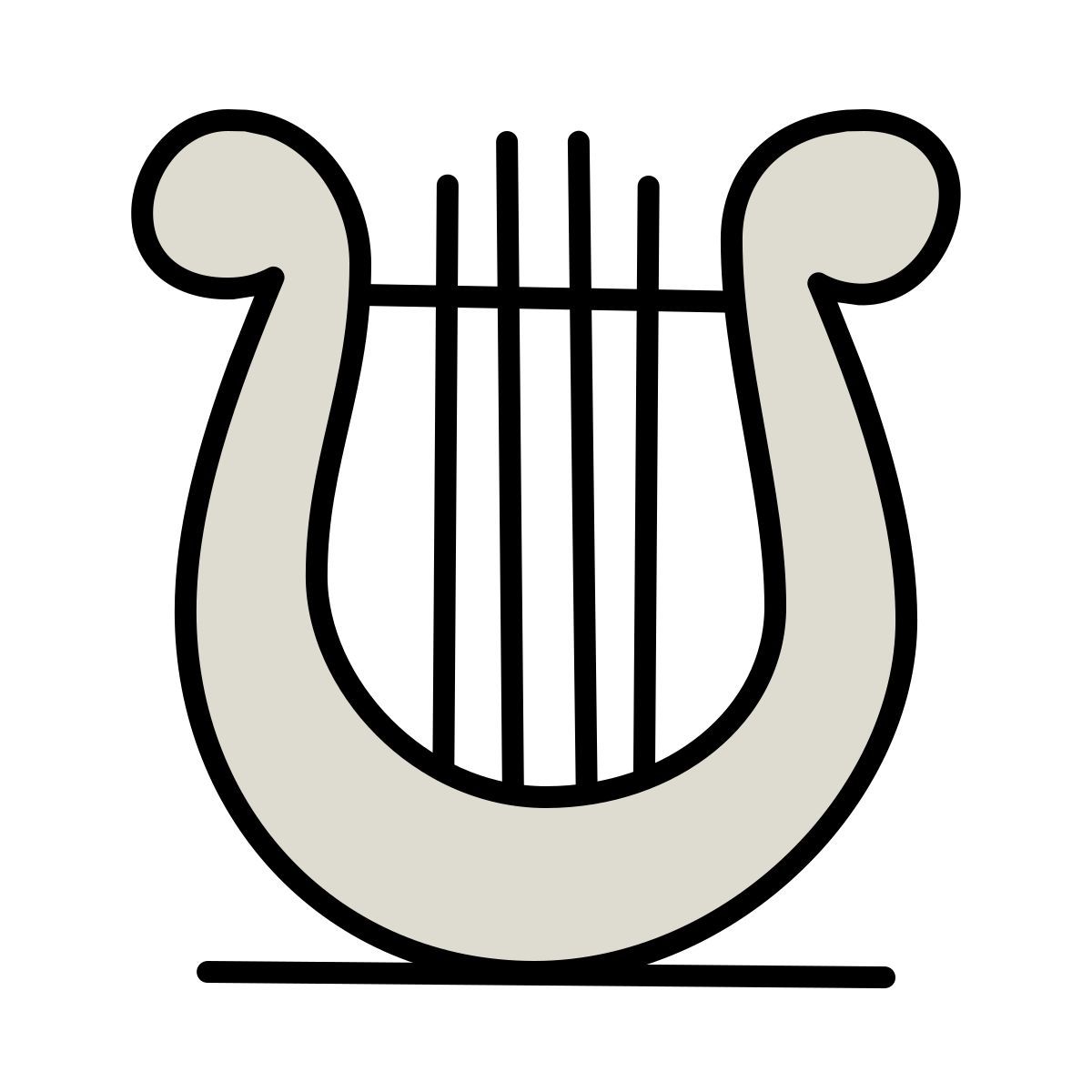 claude hand drawn style 古典 icon