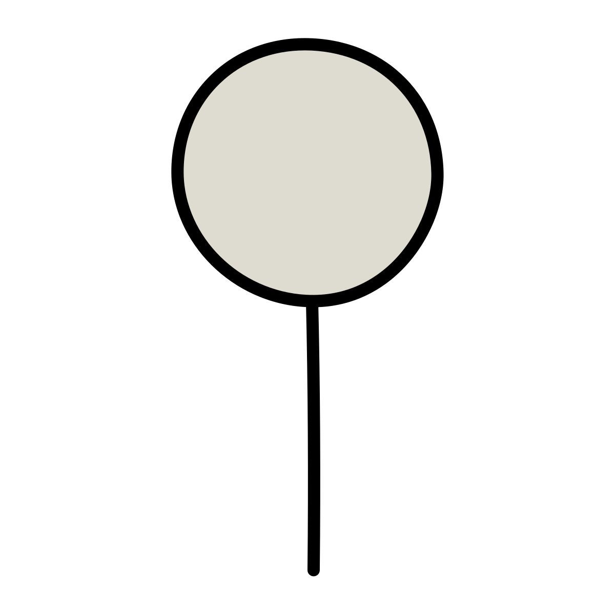 claude hand drawn style map pin icon