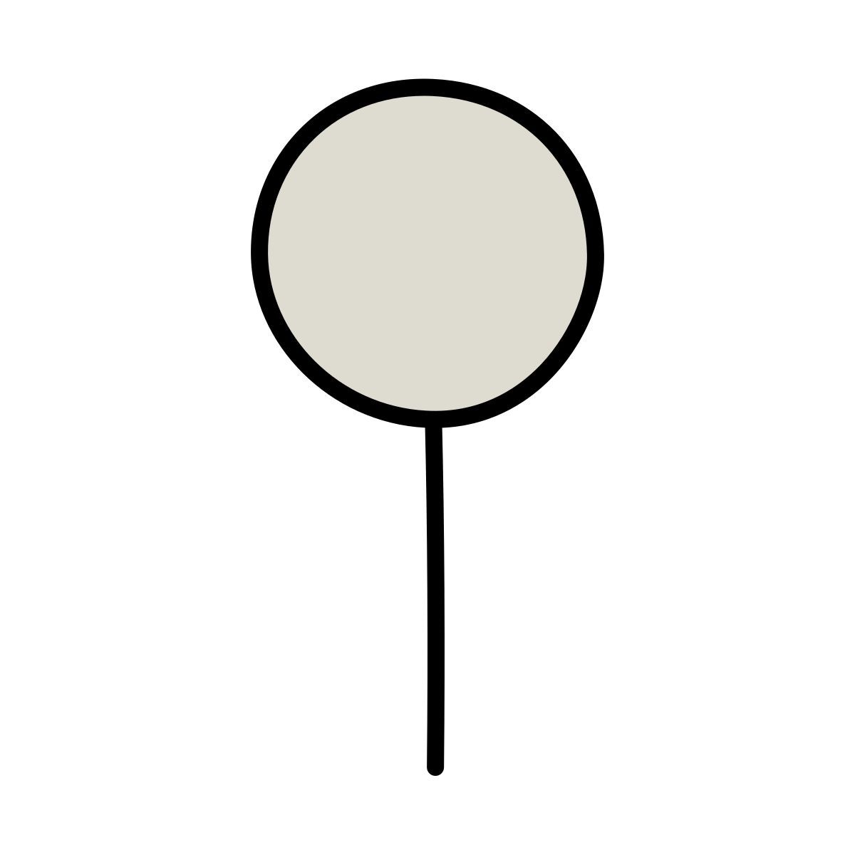icono mapa de pin claude hand drawn estilo