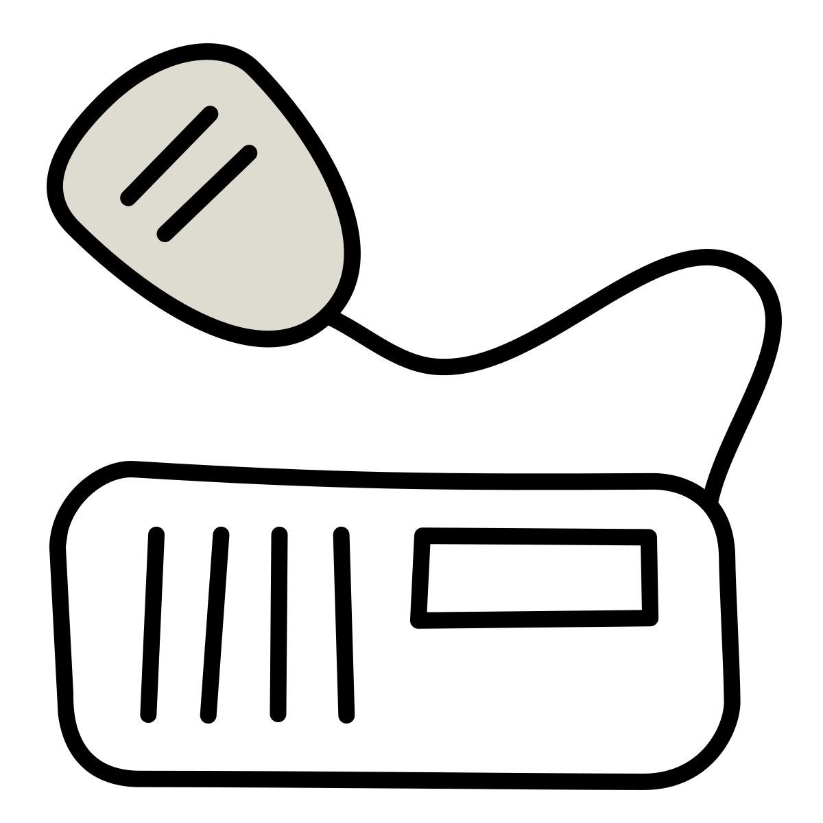 claude hand drawn style rádio marítimo icon