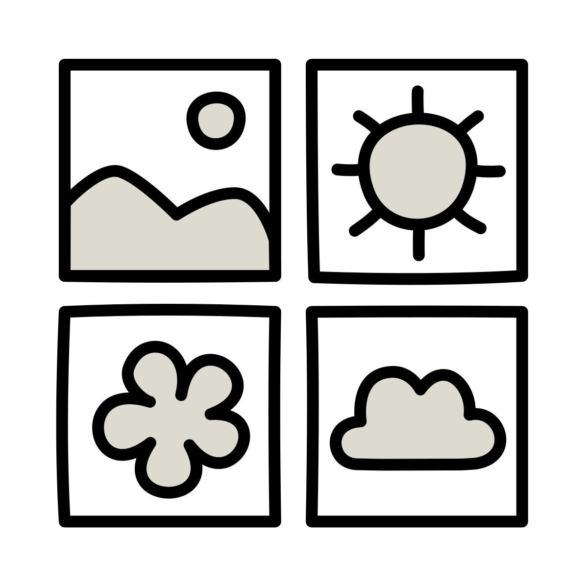 icon azulejos claude hand drawn estilo