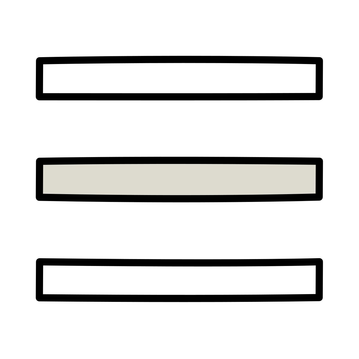 claude hand drawn style menu icon