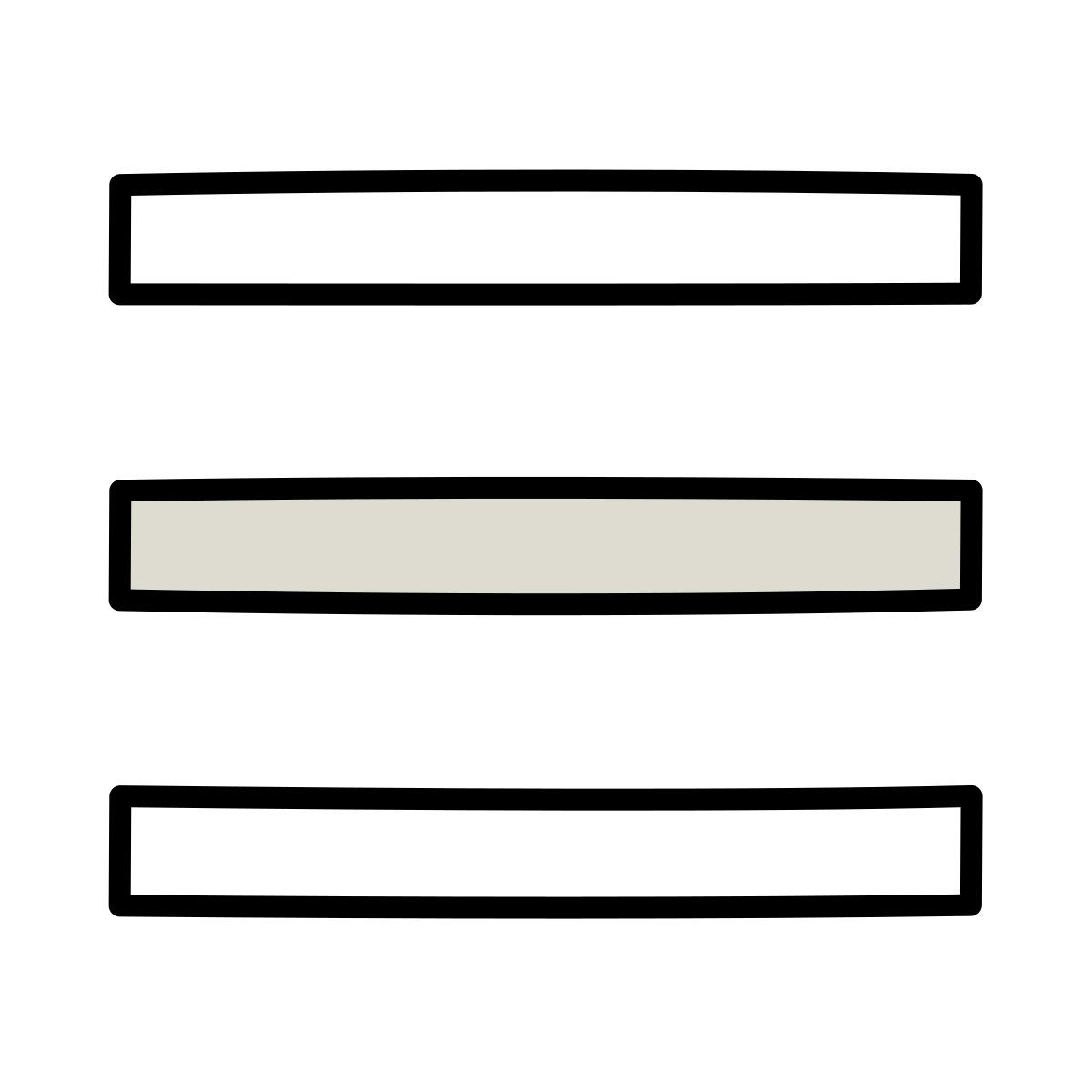 claude hand drawn style menu icon